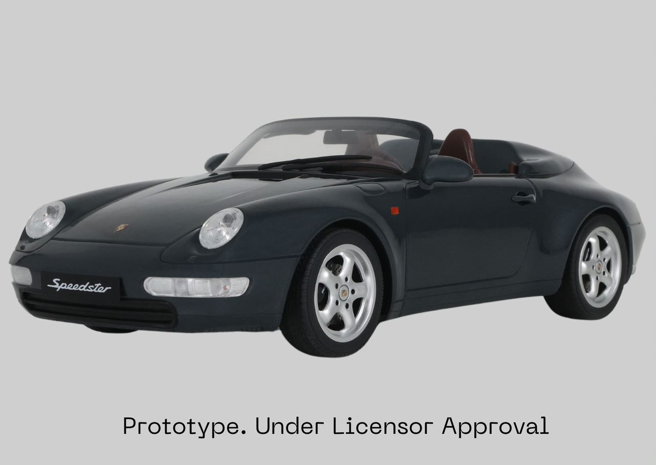 Porsche 911 (993) Speedster Groen - 1:18